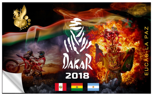 Diablada boliviana en el Dakar 2018 Bolivia